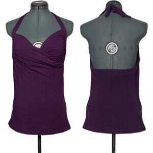 Victoria's Secret Halter Top Underwire Bra Women's Size 38C Purple